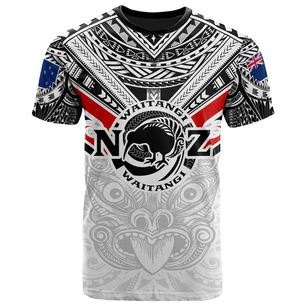 Harajuku Summer 3D New Zealand Maori Tribal Patterns Print T Shirt For Men New Zealand Waitangi Day Graphic T-shirts Tees Shirts